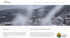 Desktop Screenshot of candelario.es